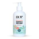 Shampoo e sabonete líquido para bebês NOV natural orgânico vegano