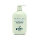 Shampoo e sabonete líquido, pipeta para bebês, sem perfume, 350 ml
