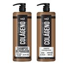 Shampoo E Tratamento De Reconstrução Colágeno 1litro Widi