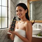 Shampoo Escurecedor Preto 3 Em 1 Black Hair Dye 250ml