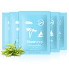 Shampoo fafortune Green Tea Travel Size 8 ml, pacote com 50