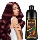 Shampoo Fvquhvo Cor Natural de Cabelo para Cobertura Cinza Vermelha 500mL