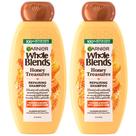 Shampoo Garnier Whole Blends Honey Treasures Repair - Kit com 2 Unidades (650ml cada)