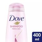 Shampoo Hidratação Hidra-Liso 400ml Dove para Cabelos Lisos e Oleosos