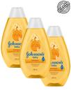 Shampoo Kit 3 Unidades Johnson's Baby Tradicional 400ml