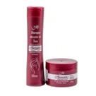 Shampoo Marsala Matizador Intenso Ativador de Tons + Máscara 250g Naxos