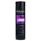 Shampoo Matizador 50 Tons de Loiro 500ml Hidrabell Neutraliza o amarelado e realça o brilho dos fios loiros