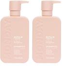 Shampoo MONDAY HAIRCARE Repair 350 ml para cabelos secos danificados, pacote com 2 unidades