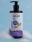 Shampoo Natural para Filhotes One Pet Baby Blue Via Aroma (500ml) Cuidado Pet