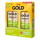 Shampoo Niely Gold 275ml + Condicionador Niely Gold Hidratação Água De Coco 175ml