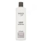 Shampoo Nioxin Derma Purifying System 1 500mL para cabelos naturais