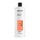 Shampoo Nioxin System 4 Scalp + Espessamento de Cabelo 1L