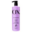 Shampoo OX Glicólico 4% Glicolic Complex Cabelos Porosos e Sem Brilho 400ml