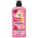 Shampoo Para Cachorros Nutrição Morango e Iogurte Sanol Dog 500ml
