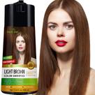 Shampoo para coloração de cabelo Herbishh Enriched Dye Formula Marrom claro Shampoo para coloração de cabelo Herbishh Enriched Dye Formula Marrom claro