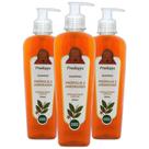Shampoo Própolis e Jaborandi 350ml Kit com 3 Shampoo Própolis e Jaborandi 350ml Kit com 3