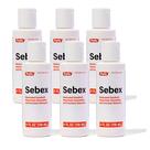 Shampoo Sebex Medicated Dandruff 120 ml (pacote com 6) Major Pharma