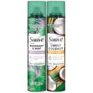 Shampoo seco em spray Suave Variety, pacote com 2 pacotes de 125 ml alecrim e hortelã, coco Shampoo seco em spray Suave Variety, pacote com 2 pacotes de 125 ml alecrim e hortelã, coco