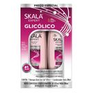 Shampoo Sem Sal 325ml e Condicionador Liberado 200ml Skala Expert Glicólico Cabelos Danificados e Sem Brilho