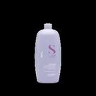 Shampoo Semi Di Lino Smooth Alfaparf 1L Disciplinante Cabelos Rebeldes Antifrizz Hidratação e Brilho