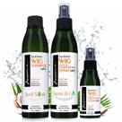 Shampoo sintético para perucas e conjunto de spray condicionador Leave-in