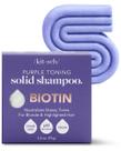 Shampoo Sólido Kitsch Purple Toning para Cabelos Tingidos