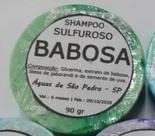 Shampoo Sulfuroso em barra de babosa. Águas de São Pedro. Shampoo Sulfuroso em barra de babosa. Águas de São Pedro.