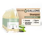 Shampoo Terra Pure Hotel Refill Green Tea 15,14 L, conjunto de 4