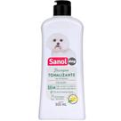 Shampoo Tonalizante Cães Pelos Claros Sanol Dog 500ml