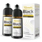 Shampoo tonalizante para cabelo Kilomets Black 400 ml, kit com 2, sem amônia Shampoo tonalizante para cabelo Kilomets Black 400 ml, kit com 2, sem amônia