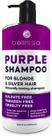Shampoo tônico roxo Bellisso para cabelos loiros sem sulfato