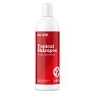 Shampoo tópico Pet MD para cães, gatos e cavalos 473 ml