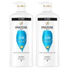 Shampoo Twin Pack Pantene Classic Clean 1,65 L com tratamento capilar