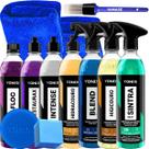 Shampoo V-Floc Hidracouro Higicouro Cera Blend Spray Limpador Sintra Fast Revitalizador Restaurax Pano Pincel Vonixx
