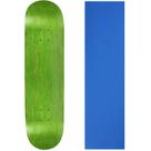 Shape de Skate Moose 8.25" Verde com Lixa Azul