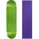 Shape de Skate Moose 8,5" Verde e Roxo com Lixa