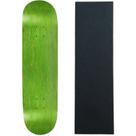 Shape de Skate Moose 8,5" Verde Preto com Lixa