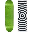 Shape de Skateboard Moose 8,5" Verde Maple com Lixa
