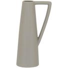 SHAPE VASO 20x9x7cm CERÂMICA CINZA