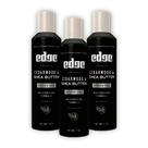 Shave Gel Edge Cedarwood & Shea Butter 200 ml para homens (pacote com 3)