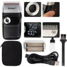 Shaver Eletrônico Kemei Km 2026 Alta Performance Compacto Resistente Slim USB