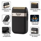 Shaver Kemei 2024 Profissional Compacto