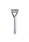 Shaver Leaf Shave Leaf Razor Chrome totalmente em metal para mulheres e homens Shaver Leaf Shave Leaf Razor Chrome totalmente em metal para mulheres e homens