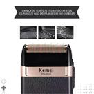 Shaver Portátil Kemei KM2024 - Elétrico e Garantido