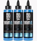 Shaving Gel Barbear Bisnaga Big Barber Menthol 300ml Caixa Com 3 Unidades