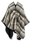 Shawl Wrap nratto, elegante, reversível, verde Shawl Wrap nratto, elegante, reversível, verde