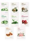 Sheet Mask Natural Peau Hydrating Collagen, 8 pacotes variados
