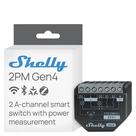 Shelly 2PM Gen4 Relé Inteligente de 2 Canais WiFi e Zigbee