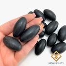 Shiva Lingam Negro Pedra de Meditação Hindu Natural 2,5cm