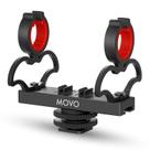 Shockmount Movo SM6 Ultraflex Premium para microfones Shotgun